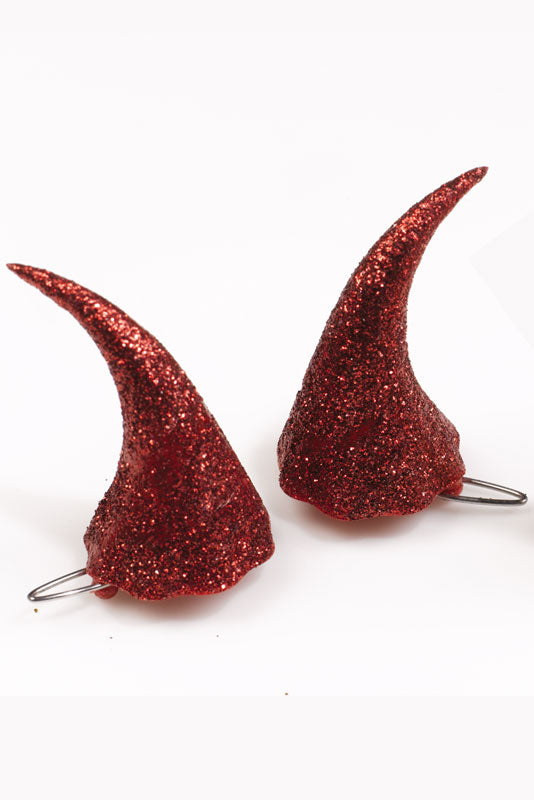 Clip-On Devil Horns Accessory